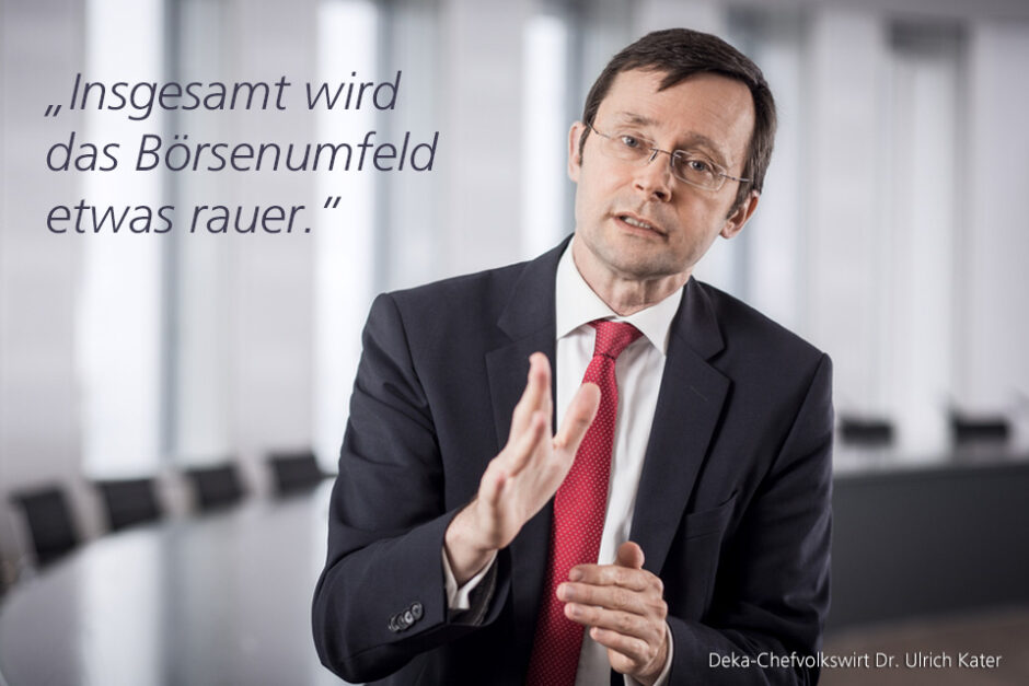 Kolumne Dr. Ulrich Kater, Chefvolkswirt der DekaBank: Tech-Werte: Dämpfer zum Wochenschluss