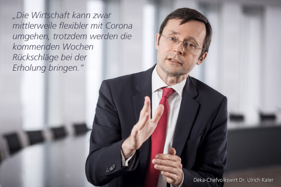 Kolumne Dr. Ulrich Kater, Chefvolkswirt der DekaBank: Vorsicht an den Finanzmärkten
