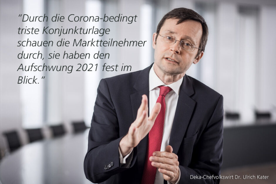 Kolumne Dr. Ulrich Kater, Chefvolkswirt der DekaBank: Jahresende mit Börsenfeuerwerk