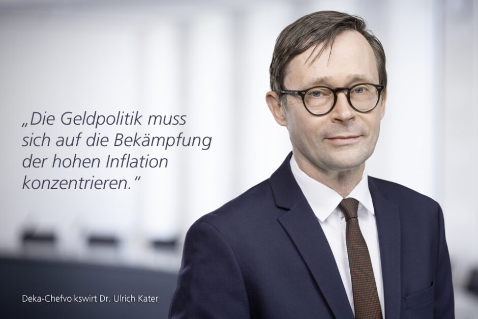 Kolumne Dr. Ulrich Kater, Chefvolkswirt der DekaBank: Trübe Aussichten