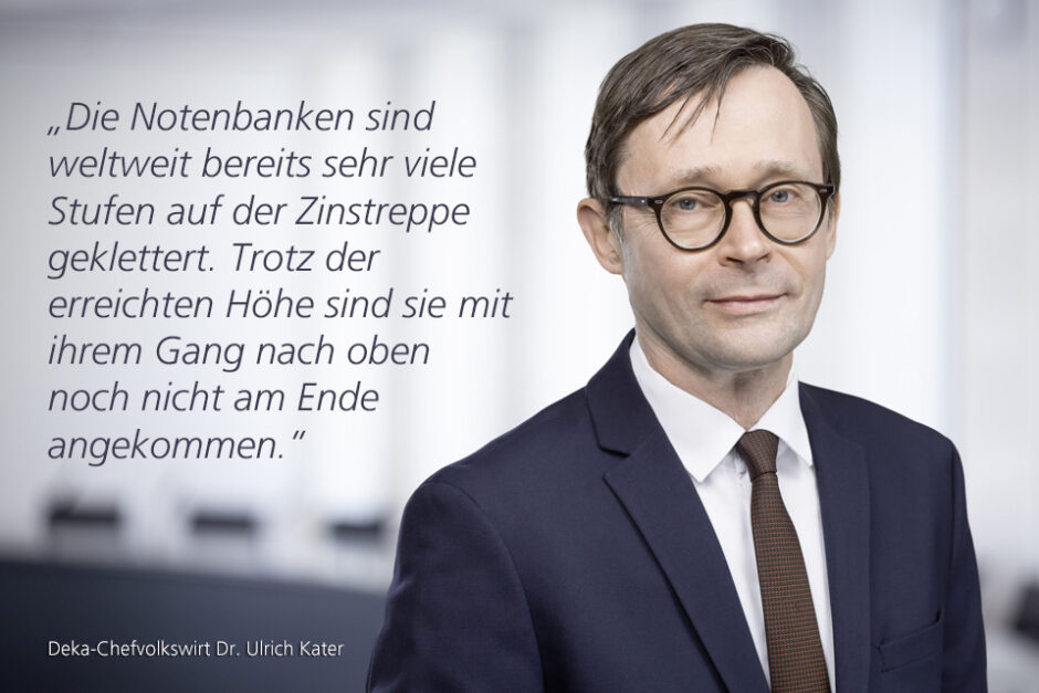 Kolumne Dr. Ulrich Kater, Chefvolkswirt der DekaBank: Aktive Notenbanken