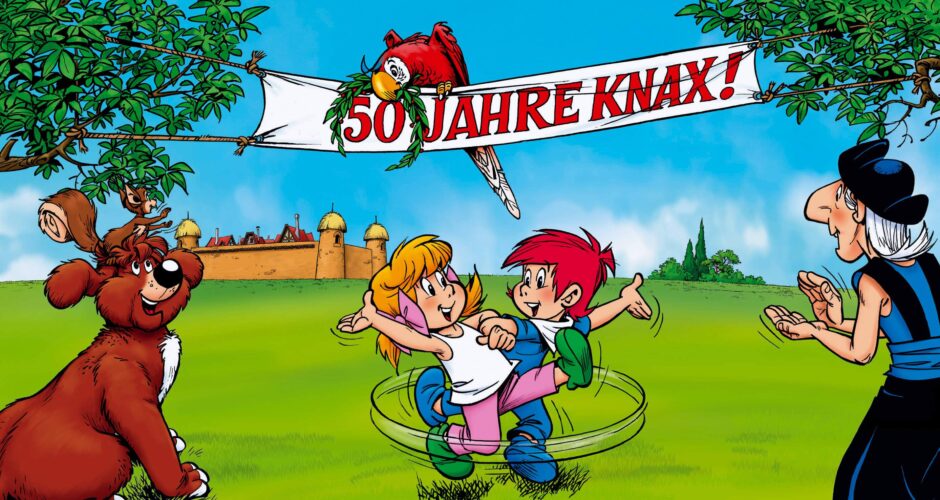 Beliebte KNAX-Comics & Sammelmarkenheft-Aktion kehren zurück