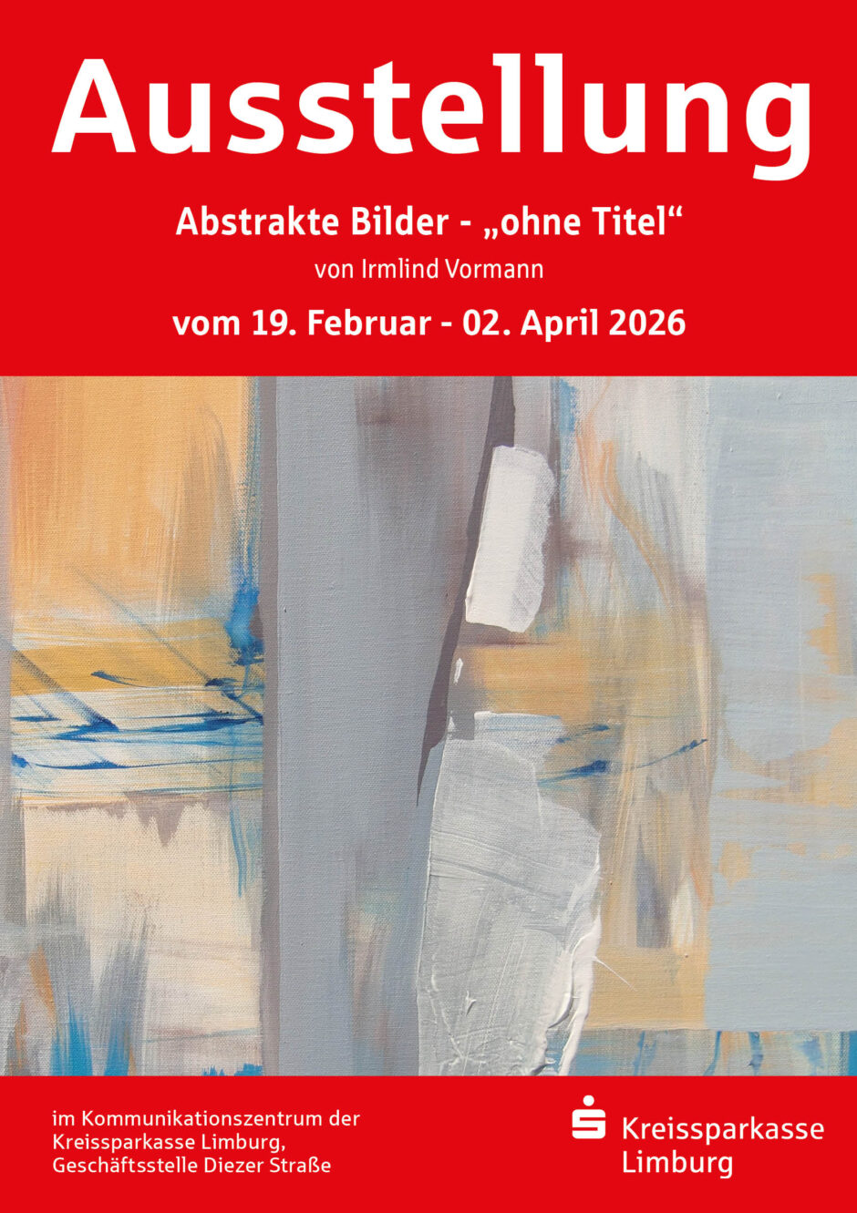 Ausstellung Abstrakte Bilder – „ohne Titel“ von Irmlind Vormann